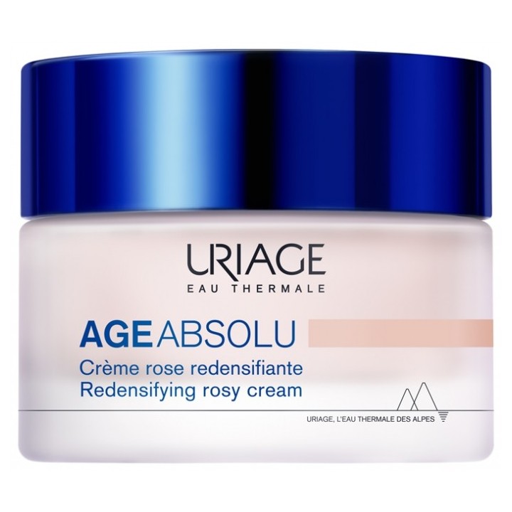 Crème rose redensifiante Age Absolu Uriage - Anti-âge global - 50ml