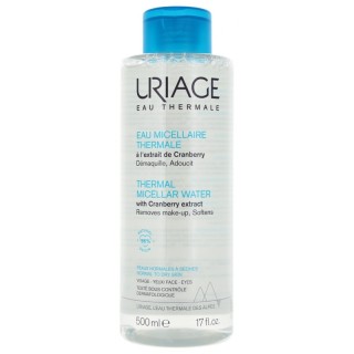 Eau micellaire thermale peaux normales à sèches Uriage  - 500ml