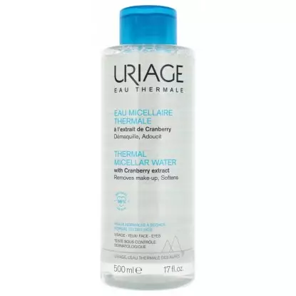 Eau micellaire thermale peaux normales à sèches Uriage  - 500ml