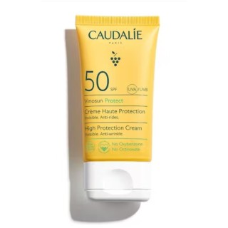 Crème solaire visage anti-rides SPF50 Vinosun Protect Caudalie - 50ml