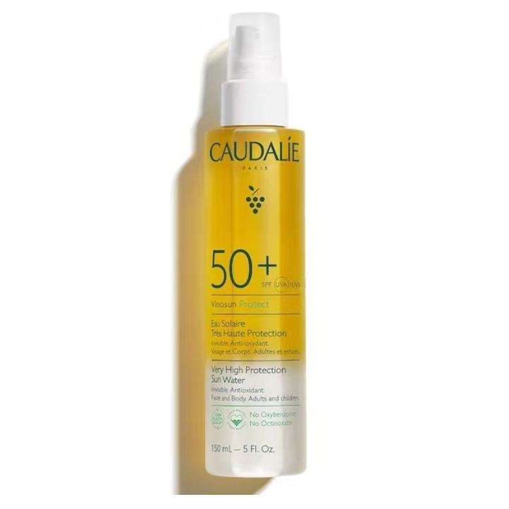 Eau solaire visage, corps et cheveux SPF50 Vinosun Protect Caudalie - Protection solaire - 150ml