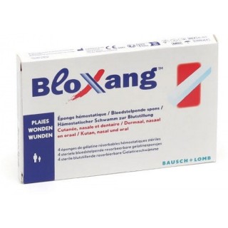 Éponge hémostatique Bloxang de Bausch + Lomb - Saignement - X4