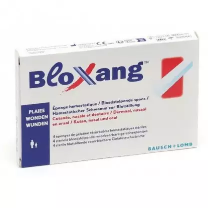 Éponge hémostatique Bloxang de Bausch + Lomb - Saignement - X4
