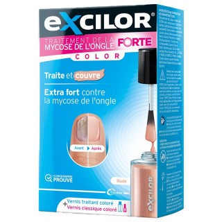 Traitement de la mycose de l'ongle Excilor Forte - Nude - 30ml