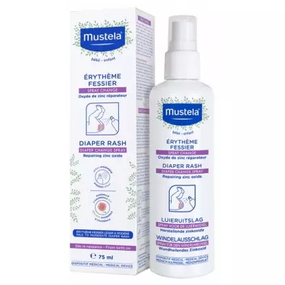 Spray change Érythème Fessier Mustela - Érythème léger à modéré - 75ml