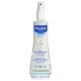 Eau rafraîchissante et coiffante à l'eau de Camomille Bio Mustela - 200ml