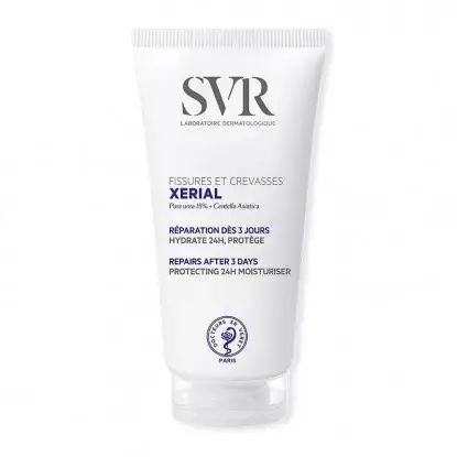Crème protectrice fissures crevasses Xérial SVR - Mains et pieds - 50ml