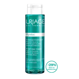 Tonique purifiant Hyséac Uriage - Peaux grasses à imperfections - 250ml