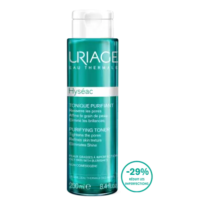 Tonique purifiant Hyséac Uriage - Peaux grasses à imperfections - 250ml