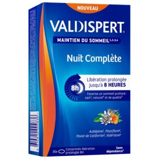 Nuit Complète Valdispert - Sommeil profond - 30 comprimés