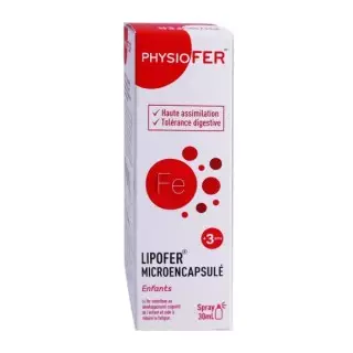 Spray enfants PhysioFer Immubio - Système immunitaire - 30ml
