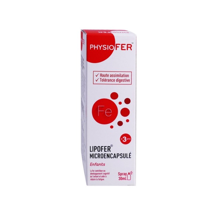 Spray enfants PhysioFer Immubio - Système immunitaire - 30ml