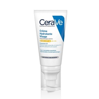 Crème hydratante visage SPF30 Cerave - Peaux normales à sèches - 52ml