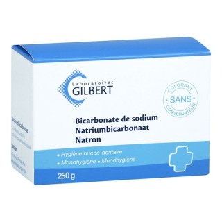 Bicarbonate de Sodium de Gilbert - Hygiène bucco-dentaire - 250g