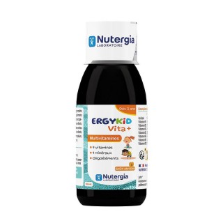 Ergykid Vita + Nutergia - Multivitamines dès 3 ans - 150ml