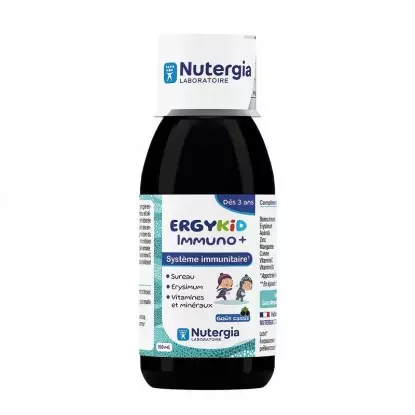 Ergydkid immuno + Nutergia - Voies respiratoires dès 3 ans - 150ml
