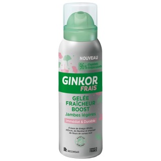 Gelée fraîcheur boost jambes légères Ginkor Frais Bouchara - 100ml