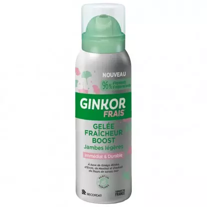 Gelée fraîcheur boost jambes légères Ginkor Frais Bouchara - 100ml