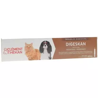 Pâte orale chat et chien Digeskan de Clément Thékan - Diarrhée aiguë - 60ml