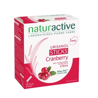 Urisanol Cranberry Naturactive - Confort urinaire - 28 sticks