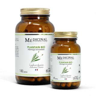 Plantain Bio Médiprix - Voies respiratoires - 45 gélules