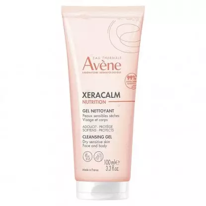 Gel nettoyant visage corps Xeracalm Nutrition Avène - Peaux sensibles - 100ml