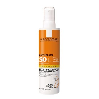Spray solaire invisible SPF50+ avec parfum  Anthelios La Roche-Posay - 200ml