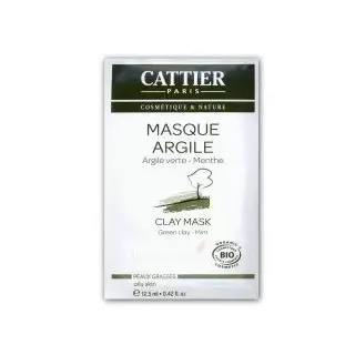 Cattier Masque Argile Verte 12.5ml