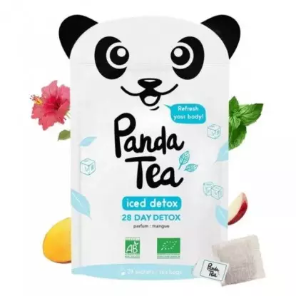 Iced Tea Detox de Panda Tea - Mangue - 28 sachets