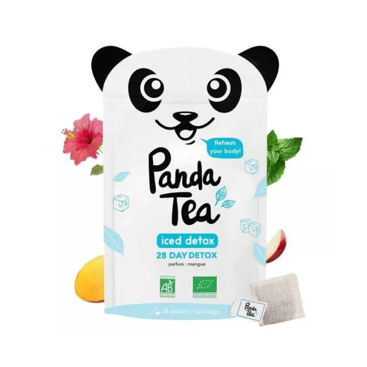 Iced Tea Detox de Panda Tea - Mangue - 28 sachets