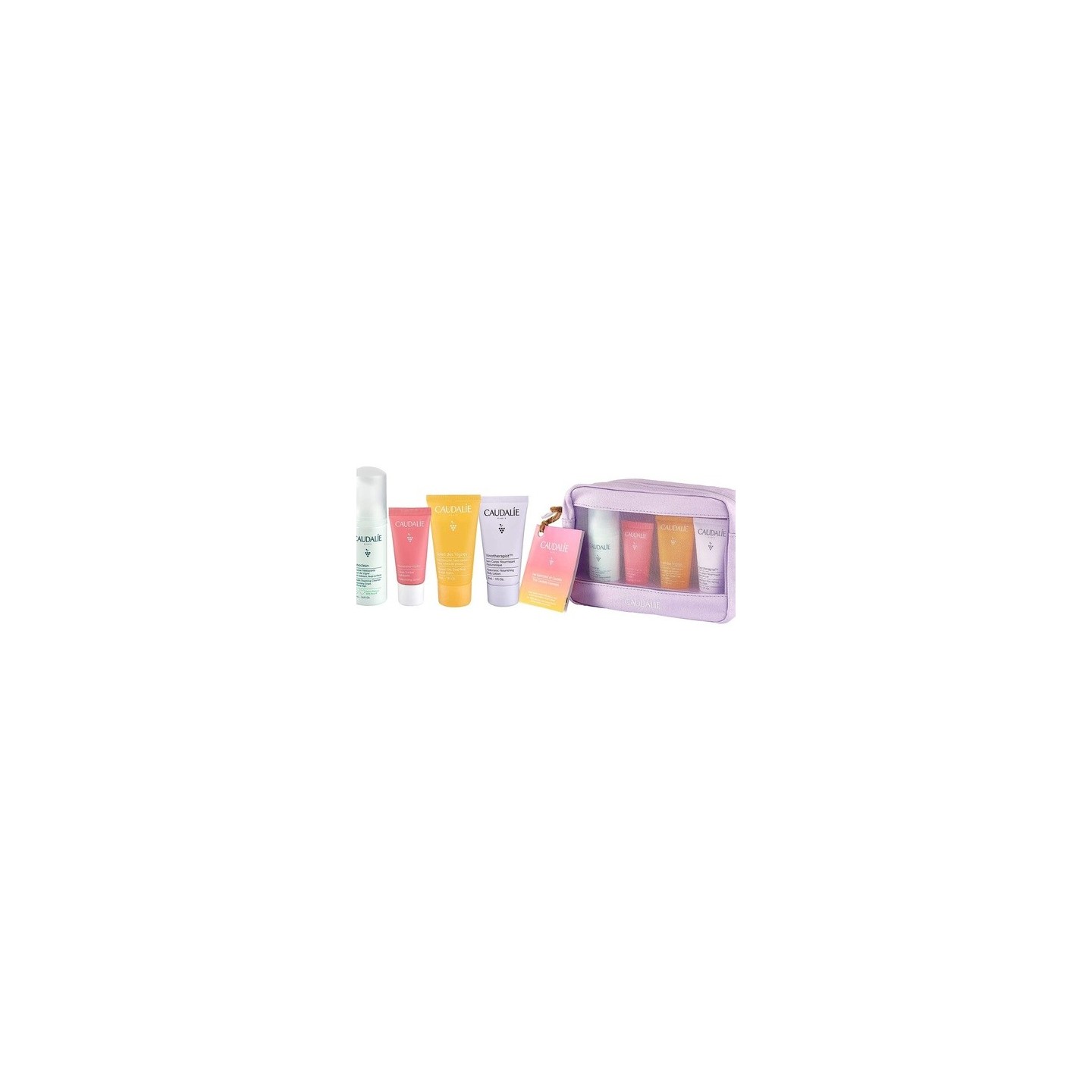 Lot De 2 Trousses De Voyage Caudalie - Format Voyage - Neuf Avec Étiquettes