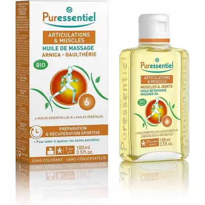 Huile de massage Bio Articulations et Muscles Puressentiel - 100ml
