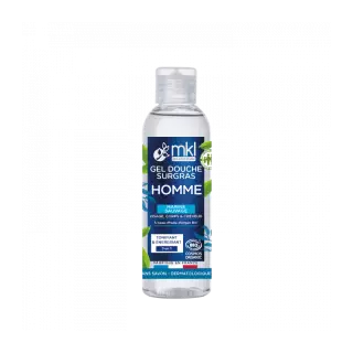 Gel douche homme Marine sauvage Bio de MKL - Format voyage - 100ml