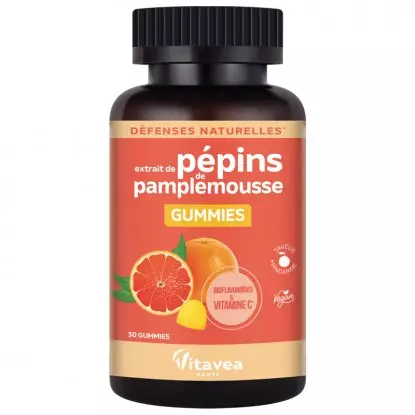 Extrait de Pepin Pamplemousse Vitavea - Défenses naturelles - 30 gummies