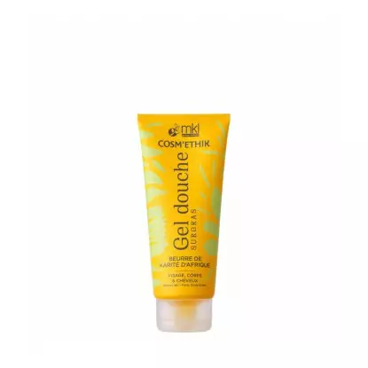 Gel douche au beurre de Karité Bio d'Afrique MKL - Visage, corps et cheveux - 200ml