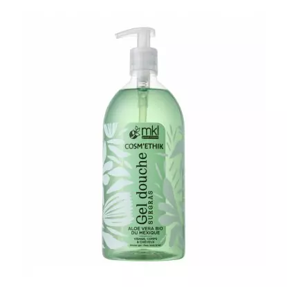 Gel douche à l'Aloe Vera Bio du Mexique MKL - Hydratation intense - 1L