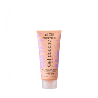 Gel douche à la pêche blanche Bio de Provence MKL - Tonifiant - 200ml