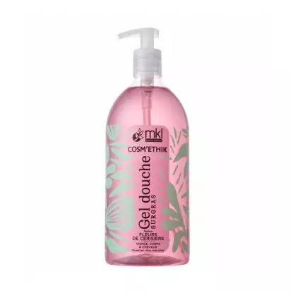 Gel douche aux fleurs de cerisier MKL - Huile d'Awara - 1L