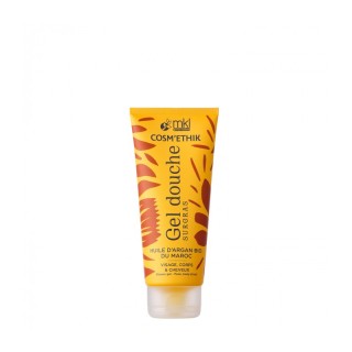 Gel douche à l'huile d'Argan Bio du Maroc MKL - Adoucit la peau - 200ml