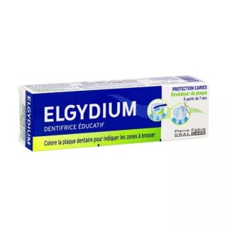 Dentifrice éducatif révélateur de plaque Elgydium Pierre Fabre - 50ml