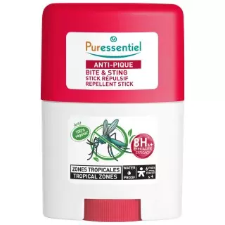 Stick répulsif Anti-Pique Puressentiel - Zones tropicales - 75ml