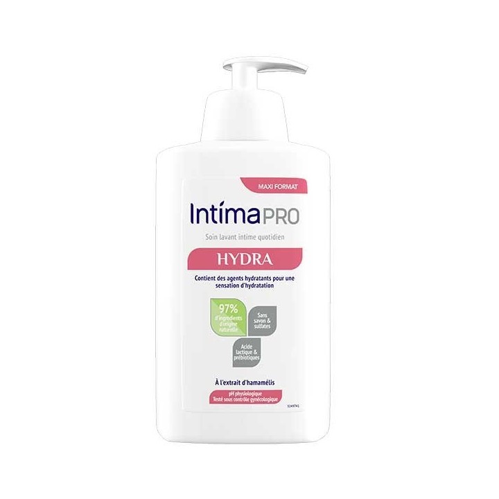 Soin lavant intime quotidien Hydra d'Intima Pro - Hygiène intime - 500ml