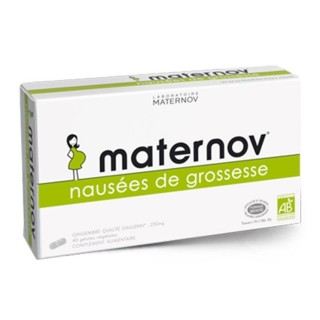 Nausées de grossesse Maternov - Gingembre - 40 gélules