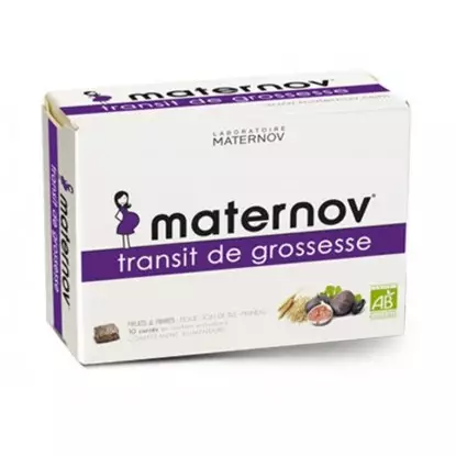 Transit de grossesse Maternov - Facilite le transit - 10 carrés