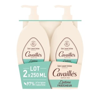 Soin lavant intime L'intime Fraîcheur Rogé Cavaillès - 2x250ml