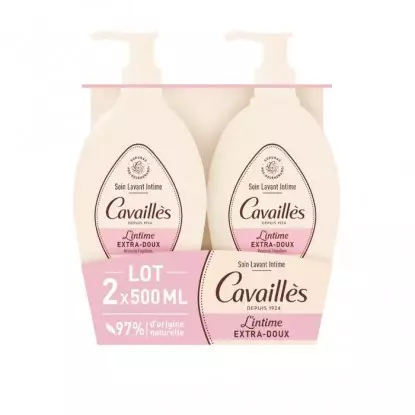 Soin lavant intime extra-doux L'intime Extra-Doux Rogé Cavaillès - 2x500ml