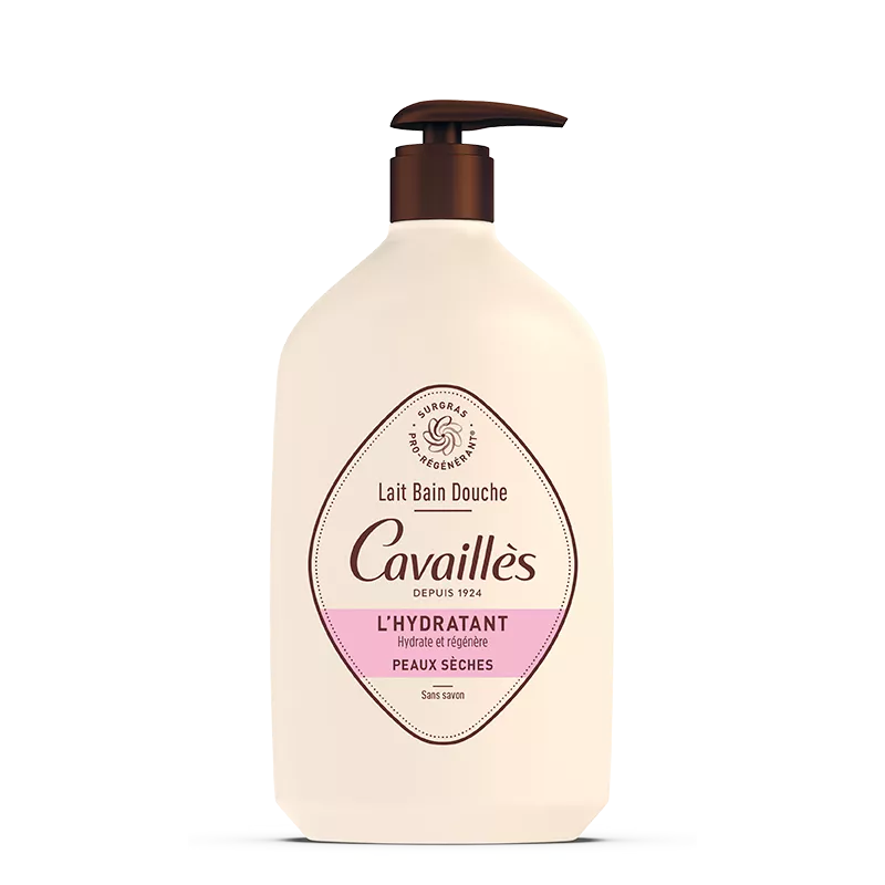 Gel bain douche L’Hydratant Rogé Cavaillès - Peaux sèches - 1L