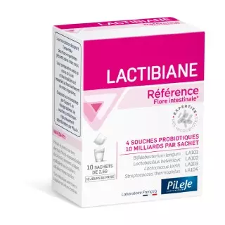 Pileje Lactibiane Référence - 10 sachets de 2,5g