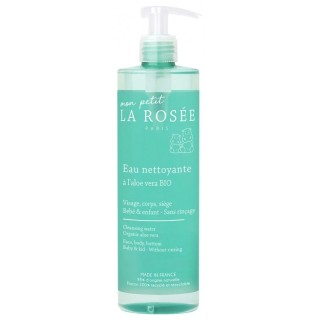 Eau nettoyante à l'Aloe Vera Bio Mon Petit La Rosée - 400ml