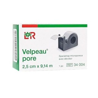 Sparadrap microporeux Velpeau Pore Lohmann & Rauscher - 9,14 m x 2,5 cm